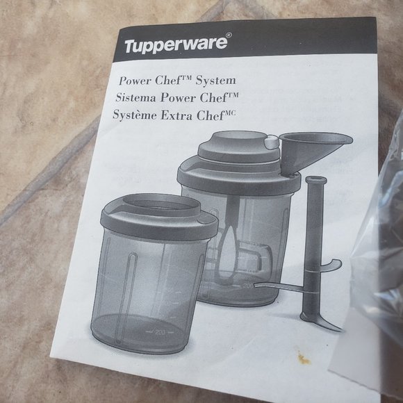 Tupperware Power Chef System - light blue - Picture 5 of 5